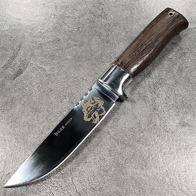 Нож нескладной Волк ст.65х13 - фото 1090750