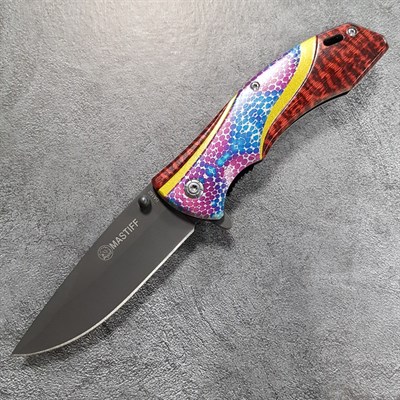 Нож складной MastiFF DA162 ст.440С (градиент) - фото 1090922