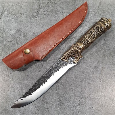 Нож нескладной Дракон 2 ст.7Cr17MOV - фото 1090992