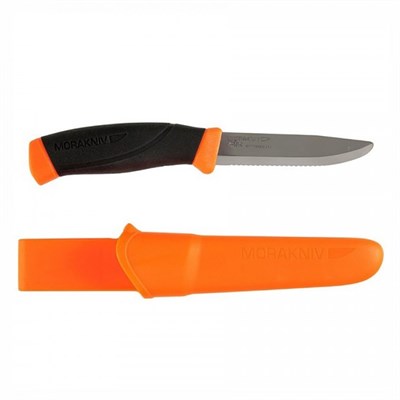 Нож Morakniv Companion F Rescue Orange, нерж. - фото 1091548