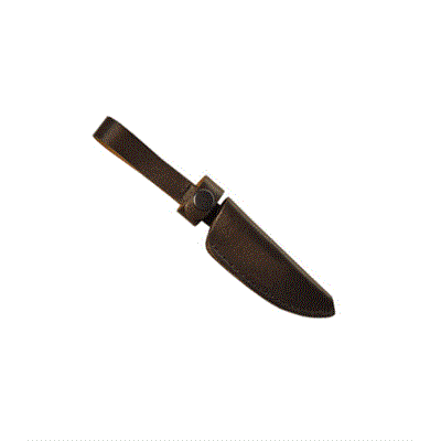 ЧН-12 (коричневый) Чехол для ножа L-10,5см. - фото 1091664