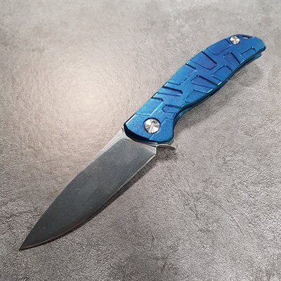 Нож складной Широгоров F95 синий (реплика) - фото 1093519