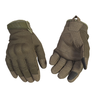 Тактические перчатки KliF (олива) - фото 1196202