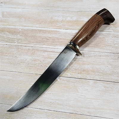 Нож Филейный (средний) ст.95х18 (венги/мельхиор) (Сёмин) - фото 1207536