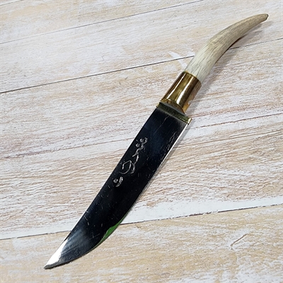 Нож Пчак Шархон - Косуля (рог) ст.95х18 (Узбекистан) - фото 1218813