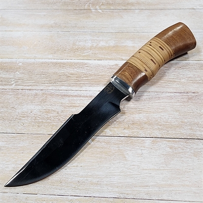 Нож Князь ст.95х18 (орех/береста) (Русский Нож) - фото 1223851