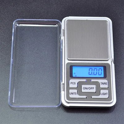 Весы электронные портативные от 0,01 до 500гр. (с подсветкой) - фото 1251440
