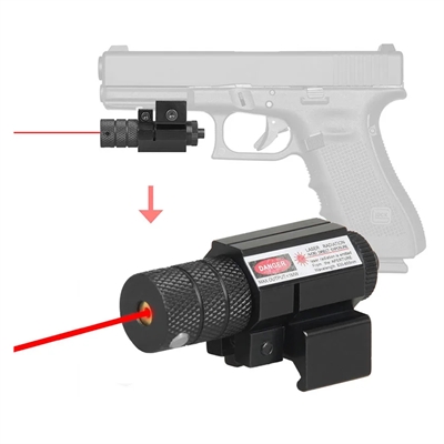Лазерный целеуказатель на пистолет STBG (красный) - фото 1271907