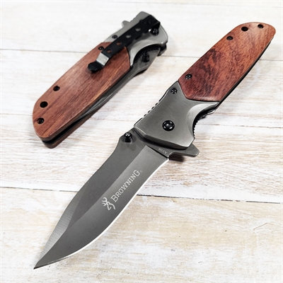 Нож складной Browning A338 ст.440 - фото 1289119
