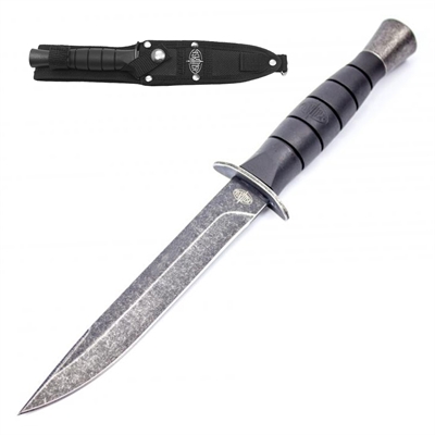 Нож нескладной Адмирал-2 ст.65х13 (Чёрный) (Витязь) - фото 1302652