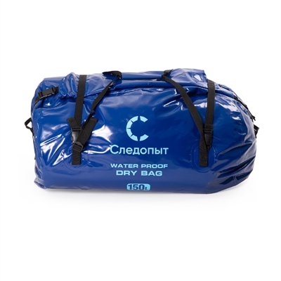 Гермосумка Следопыт Dry Bag Pear (с лямками) 150л. (синий) - фото 1309889