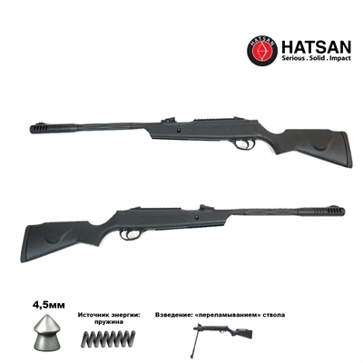 Пневматическая винтовка Hatsan Alpha кал.4,5мм - фото 1313287
