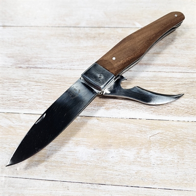 Нож складной Коршун (2 предмета) ст.95х18 (орех) (Русский Нож) - фото 1318014