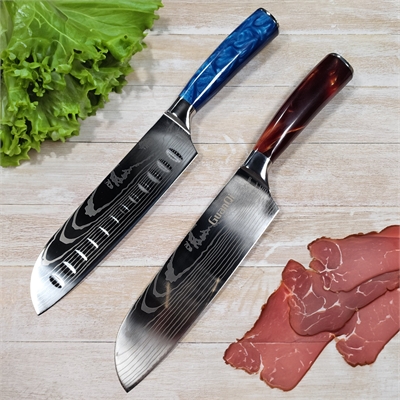 Нож кухонный Santoku Classic ст.AUS8 (микс) 45180 - фото 1323239