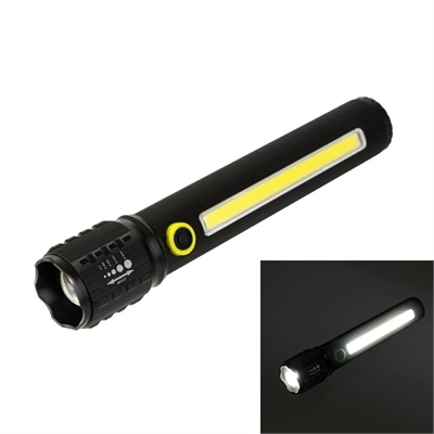 Фонарь ручной светодиодный YanG LED+COB (аккумуляторный) 5012658 - фото 1323341