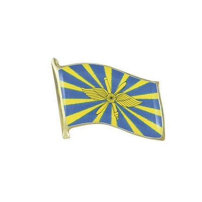 Значок мет. Флажок Воздушно-космические силы (смола, на пимсе) 20020506
