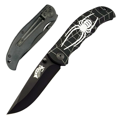 Нож складной Frost Cutlery с пауком 3073 ст.440 143967