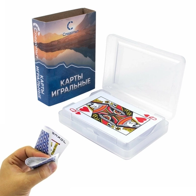 Карты игральные (влагостойкие) пластик 54 шт. PF-BG-С01