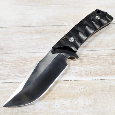 Нож нескладной Rhino ст.440C 77025