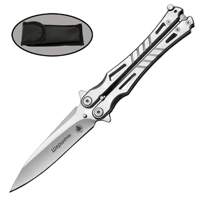 Нож Бабочка Шершень  ст.420 (Мастер К) MK001-1