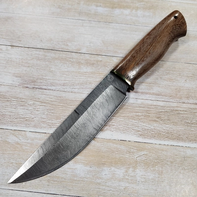 Нож Странник ст.Дамаск (венге) (Самойлов) САМ012