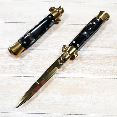 Нож складной Stiletto Gold ст.440С (AKC) 15240