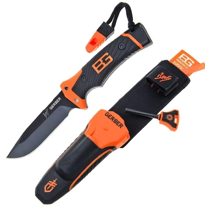 Нож тактический BEAR GRYLLS ULTIMATE PRO ст.Aus8 (Gerber)  (Гладкое) 14246