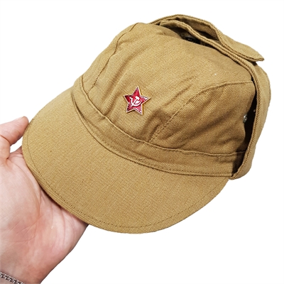 Кепка Афганка красная звезда  (оригинал СССР) 107319 - фото 1348797