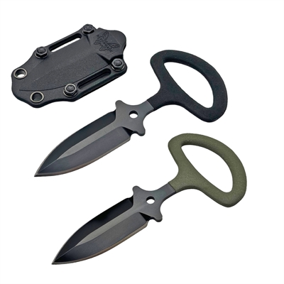 Нож тычок 175BK Push Dagger ст.5Cr13Mov (BM) (олива) 145876 - фото 1349349