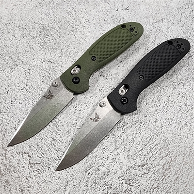 Нож складной Mini Griptilian BM556 ст.AUS8 (Benchmade) (олива) 159284 - фото 1349477