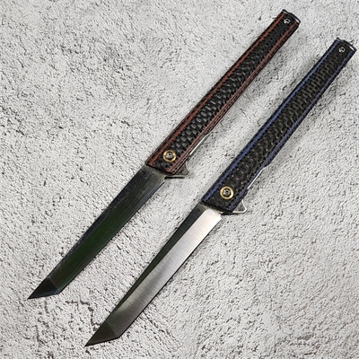 Нож складной Tanto Compact Carbon ст.D2 (Hwzbben) 80638 - фото 1349797