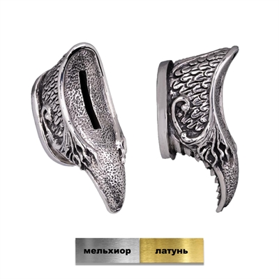 Упор (гарда) для сборки ножа коготь Дракона №489 489 - фото 1349939