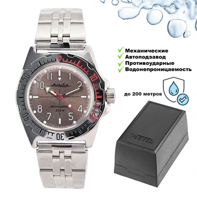 Часы Амфибия наручные (классика) (110649) 2415.01/110649 - фото 1350689