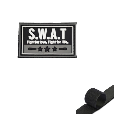 Шеврон нашивка S.W.A.T (патч) на липучке 58946