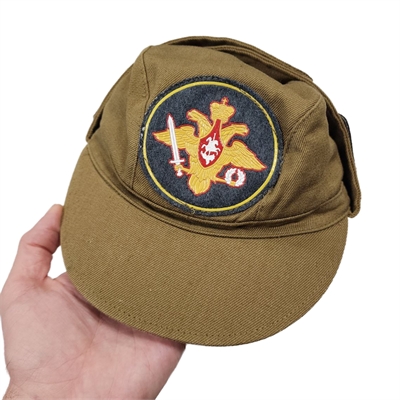 Кепка Афганка с шевроном Герб орёл (песок) 03190016 - фото 1355852