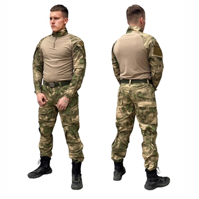 Костюм тактический Боец (летний) + наколенники (мох) 138765 - фото 1355954