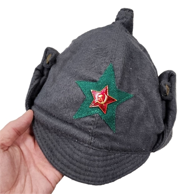 Будёновка Зелёная звезда ПОГРАНИЧНИКИ (Летняя) обр.1927г. (серая) 3010595 - фото 1356572