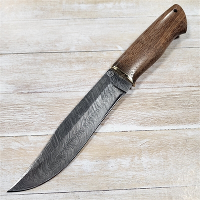 Нож ПН-1 ст.Дамаск (венге) (Самойлов) САМ013 - фото 1357272