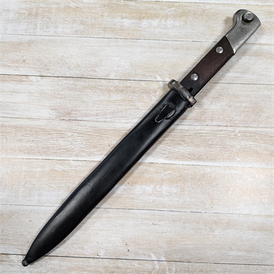 Штык Маузер К98 обр. 1884/98 гг. восстановленный (замена клинка) (Польша) P72П - фото 1357349