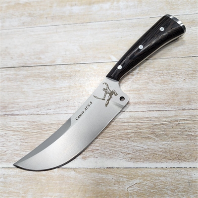 Нож Басмач ст.AUS8 (венге) (Зюрин) ЗЮР12 - фото 1358933