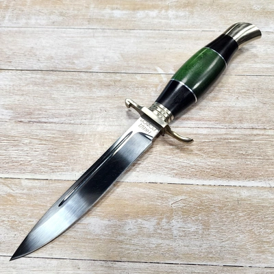 Нож Финка НКВД ст.95х18 (зелёный орех) (Зюрин) ЗЮР18
