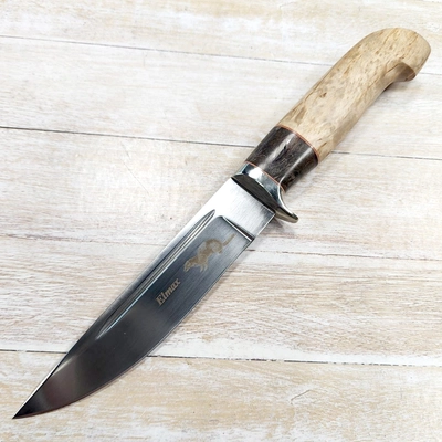 Нож Соболь ст.Elmax (Карельская берёза) (Зюрин) ЗЮР26