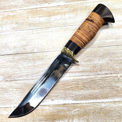 Нож Алтай-2 ст.95х18 (береста) (Зюрин) ЗЮР46