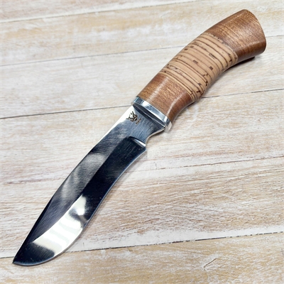 Нож Тапир ст.95х18 (орех/береста) (Русский Нож) РН36 - фото 1359505