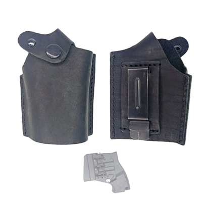 Кобура поясная со скобой к пусковому устройству ПУ-3 (кожа) 55767 - фото 1359684