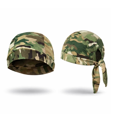 Бандана косынка сшитая (мультикам) с завязками 150934 - фото 1360378