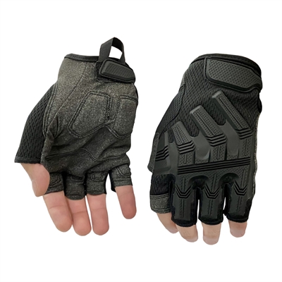 Перчатки тактические беспалые Sputnik (чёрный) 131240 - фото 1360401