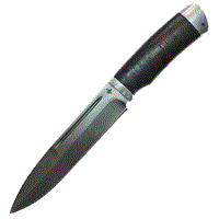 Нож "Сиг-3" ст. Х12МФ, кожа (Кустари)