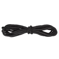 Шнурки для берцев 1,5м (труднотянущиеся) (чёрный)