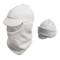 Шлем-маска с козырьком охотника Зима (белый)